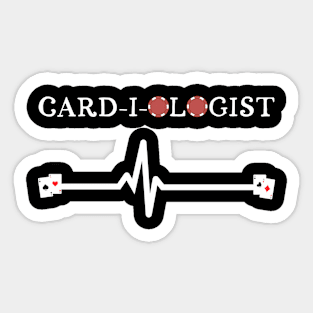 Card-i-ologist Sticker